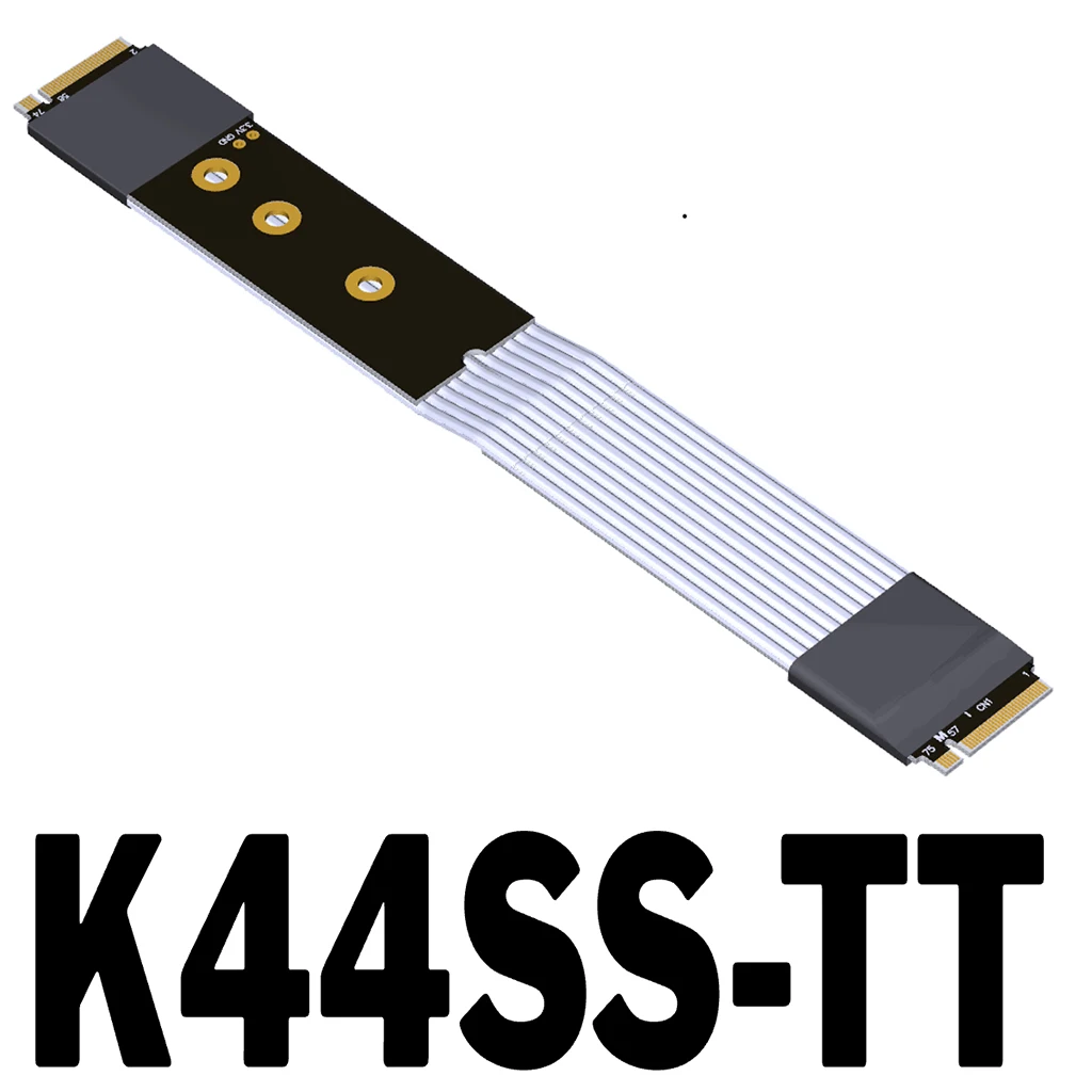 for-m2-nvme-pcie-40-x4-gen4-64gbps-extension-cable-tx-rx-signal-docking-connection-cable-pcie-signal-high-speed-transmission