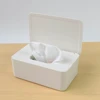 Wet Tissue Box Desktop Seal Baby Wipes Paper Storage Box Household Plastic Dust-proof With Lid Tissue Box For Home Office Decor 3
