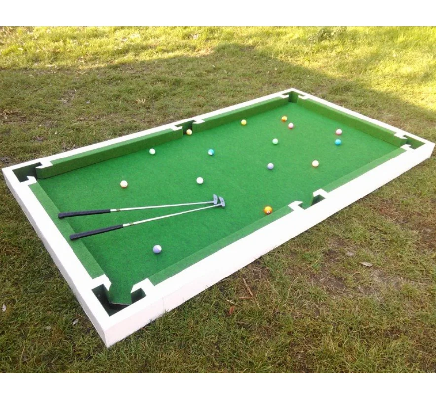 2024 New Style Cost-effective Snooker Golf Game Billiard Snooker Pool Table with Custom Balls and Free Accessories 1