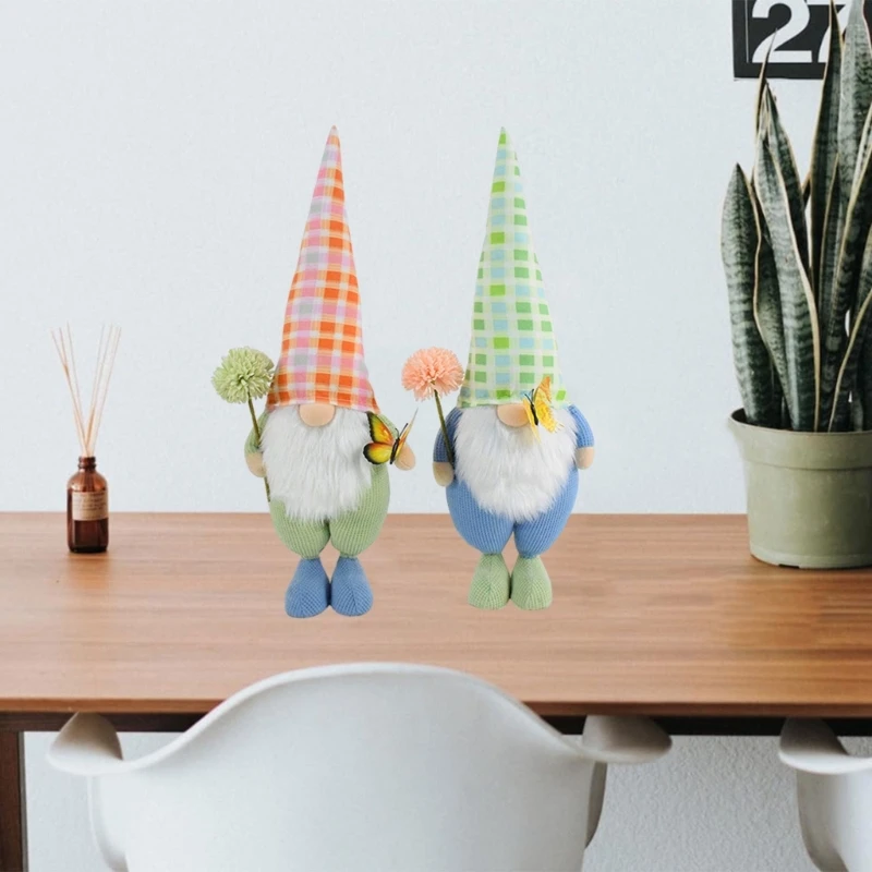 

Gnomes Plush Decorations for Festival Home Decorations Facelesses ,Spring Gnomes Ornaments Stuffed Gnomes Plushie