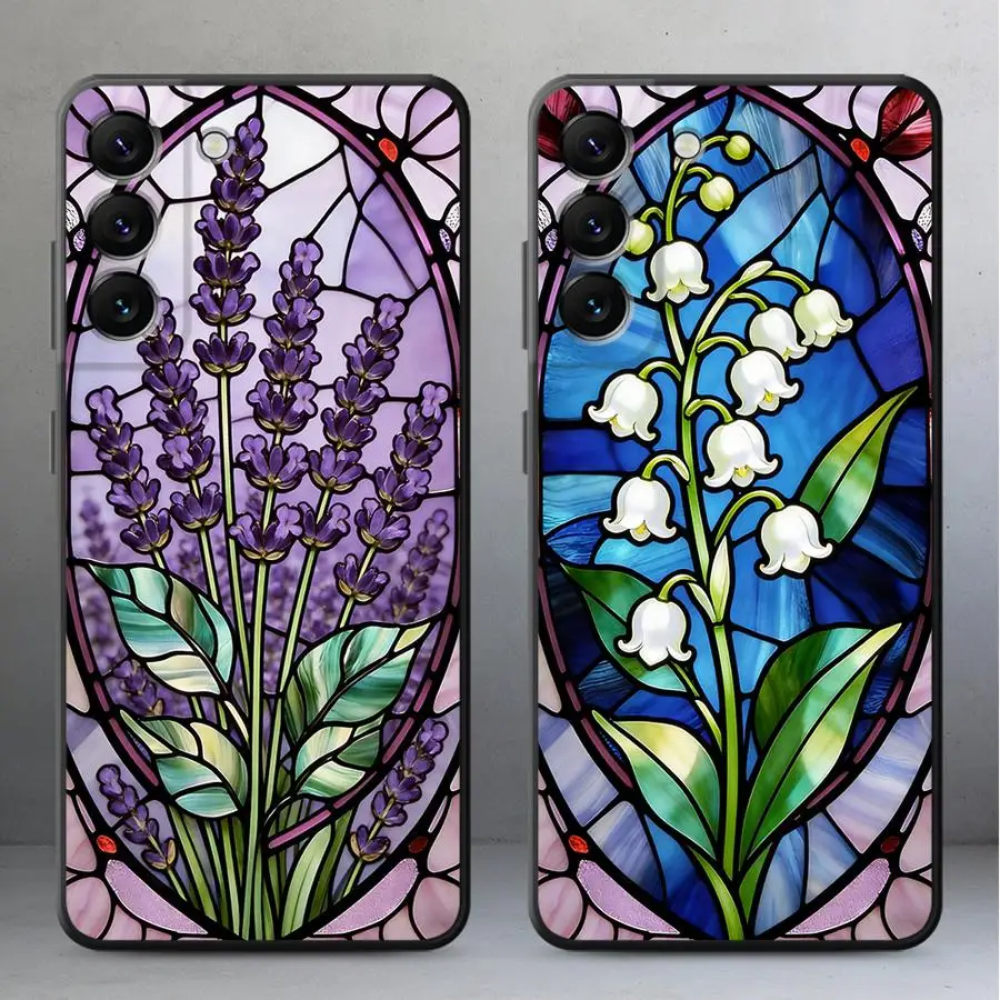 Colorful Window Flowers Phone Case Cover