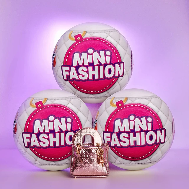 5 Surprise Mini Fashion Real Fabric Fashion Bags And Accessories