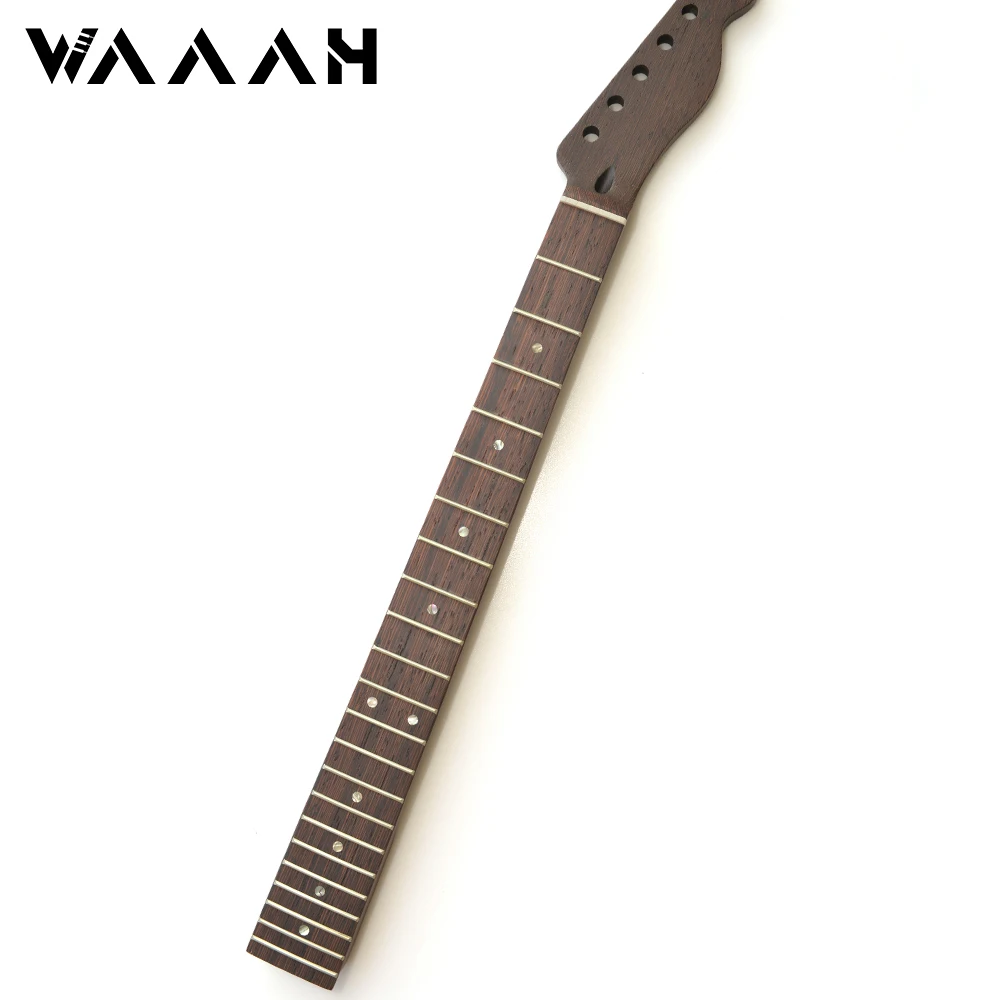 22 Fret Tele Electric Guitar Neck Black Wenge Wood Matte Finish Guitar