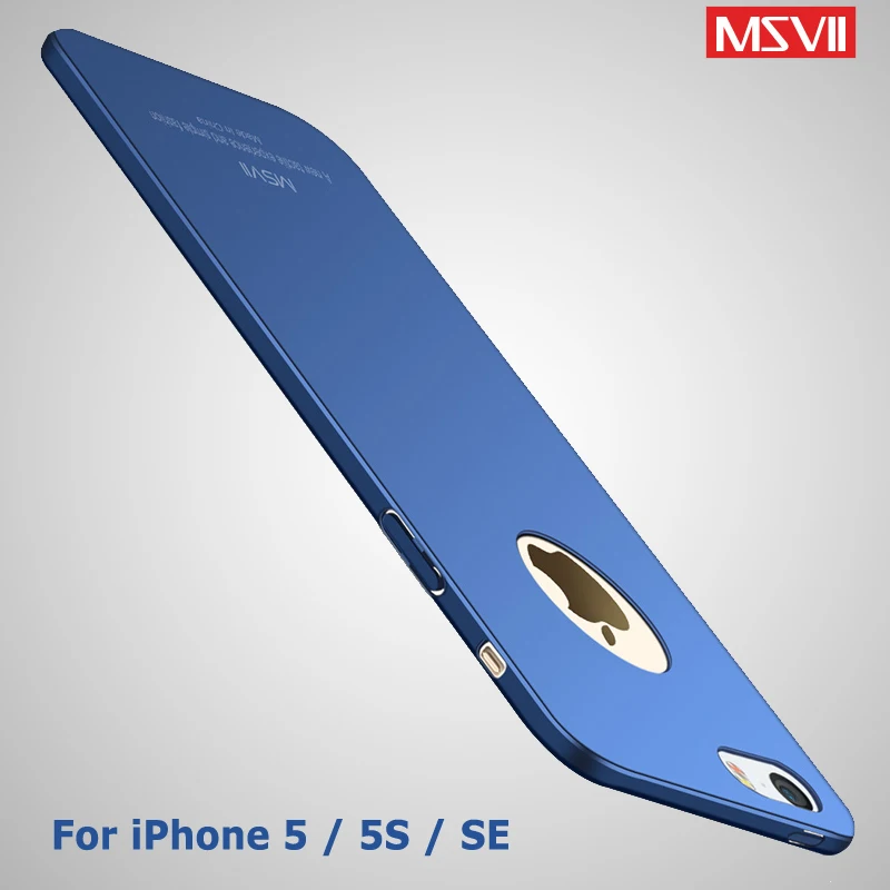 Ultra Slim Frosted Hard PC Cover for iPhone - MSVII Premium Protection Case
