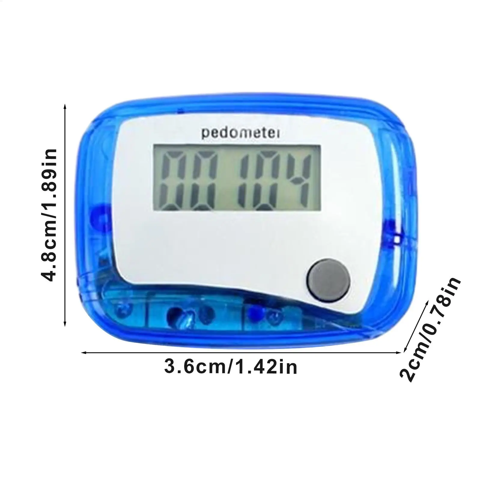 Portable Counter Digital LCD Pedometer Pocket Step Counter Sports walking running pedometer for Sports Training Hiking Travel