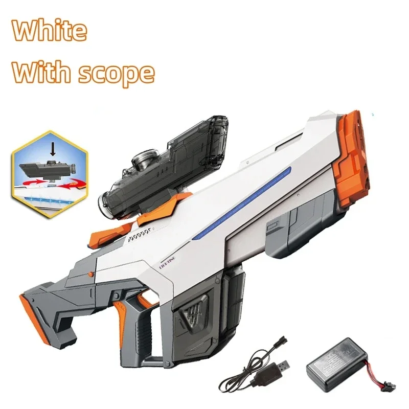 

2024 New Electric Water Guns,With Continuous Lighting High-Capacity Toy Guns,Fully Automatic Summer Pool Outdoor Toys
