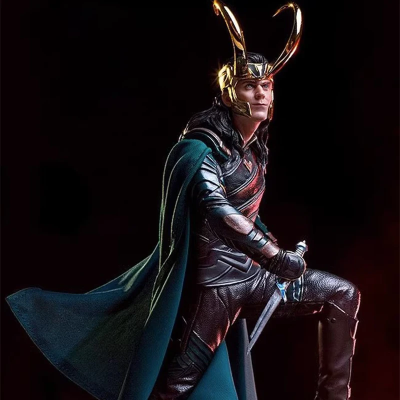 

25cm Thor:Ragnarok Anime Figure 1/10 Loki Action Figurine Standing Model Toy Pvc Statue Model Collection Doll Birthday Gift