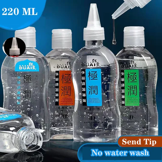 220ML Anal Lubricant for Sex Water Skin Care Moisturizing Based Lubricant Personal Lubricant Sexual Massage Oil Sex Lube 1