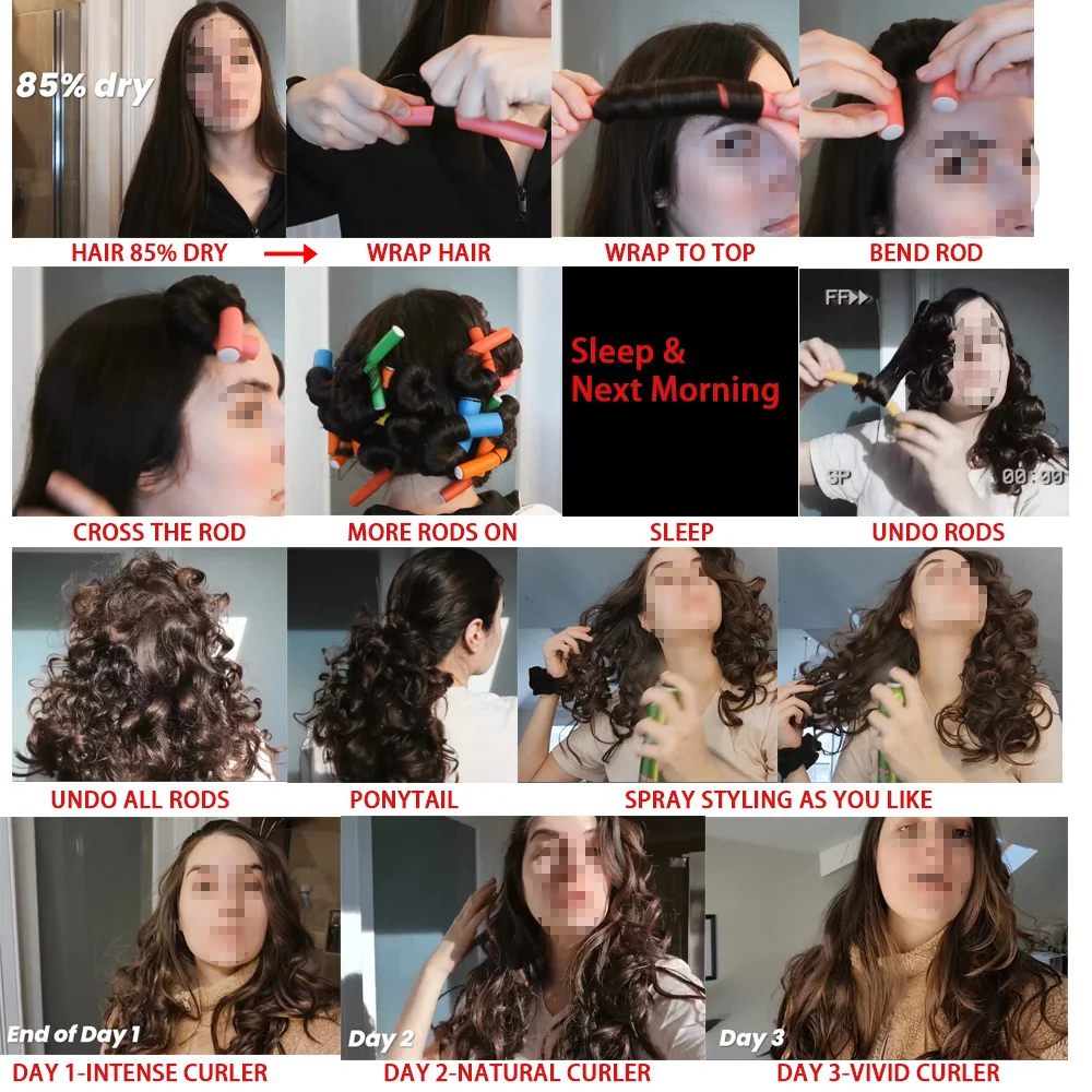 How To Use Flexible Curling Rods Tunersread