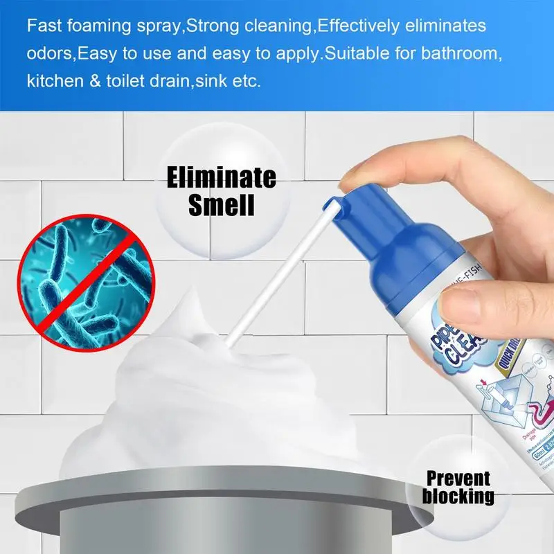 Limpiador de espuma de drenaje, herramienta antienvejecimiento