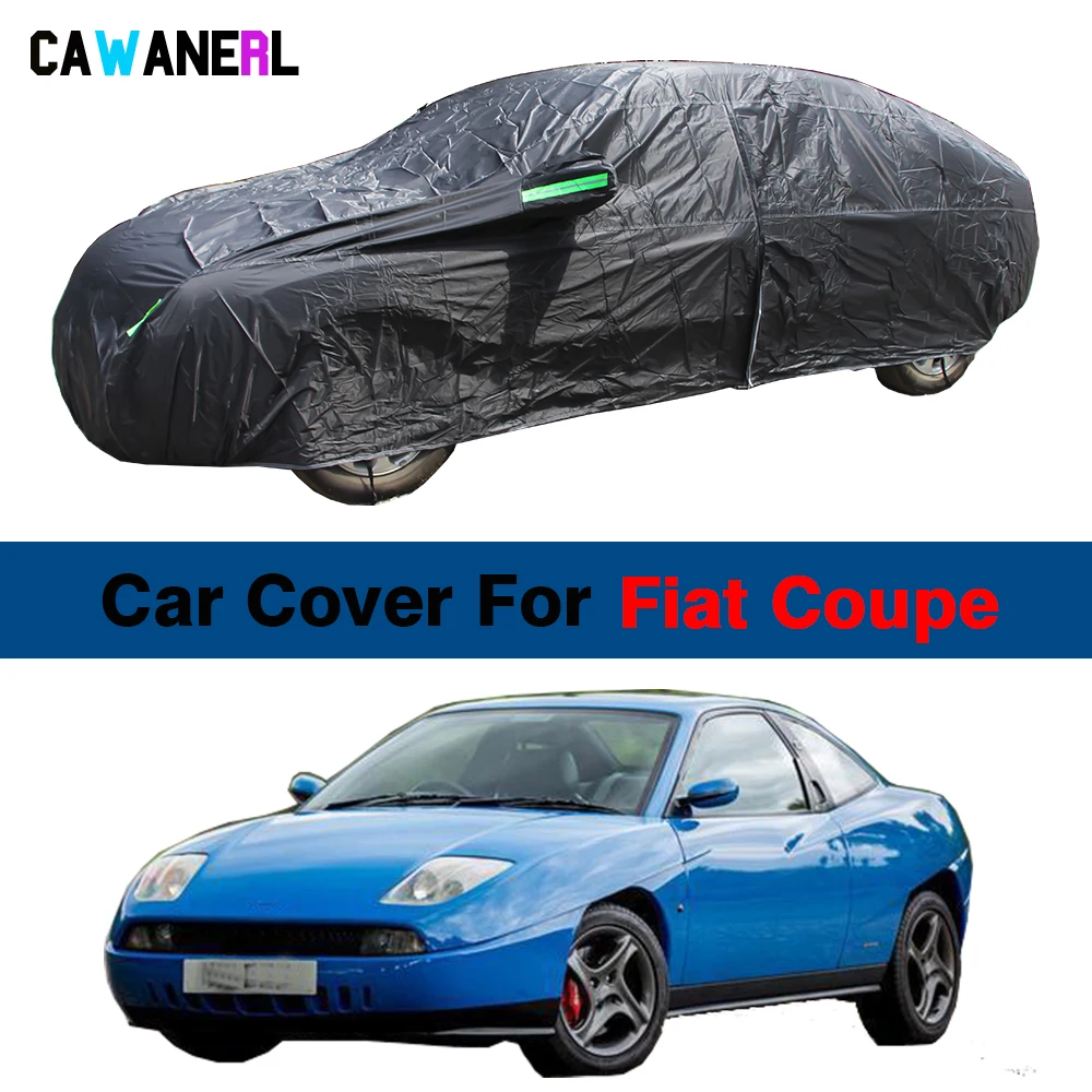Copertura Per Auto Impermeabile Per Fiat Coupe Auto Outdoor Indoor Sun Anti-Uv Snow Rain Protect Cover