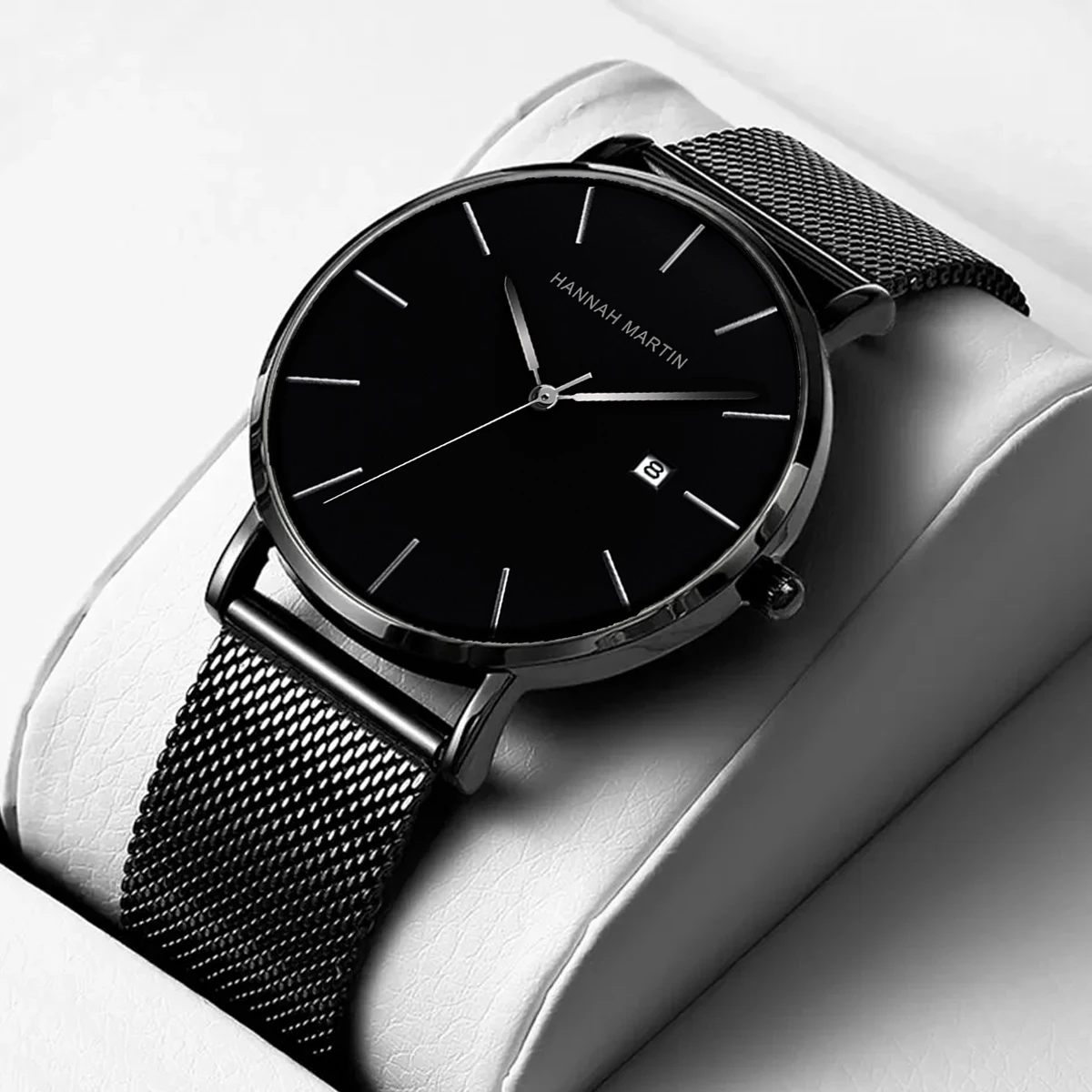 Orologio Uomo Unendlich U Al Quarzo, Ultra Sottile In Acciaio Inox, Cronografo Con Quadrante Blu, Impermeabile 3 ATM, Regalo Di Lusso Per Lui