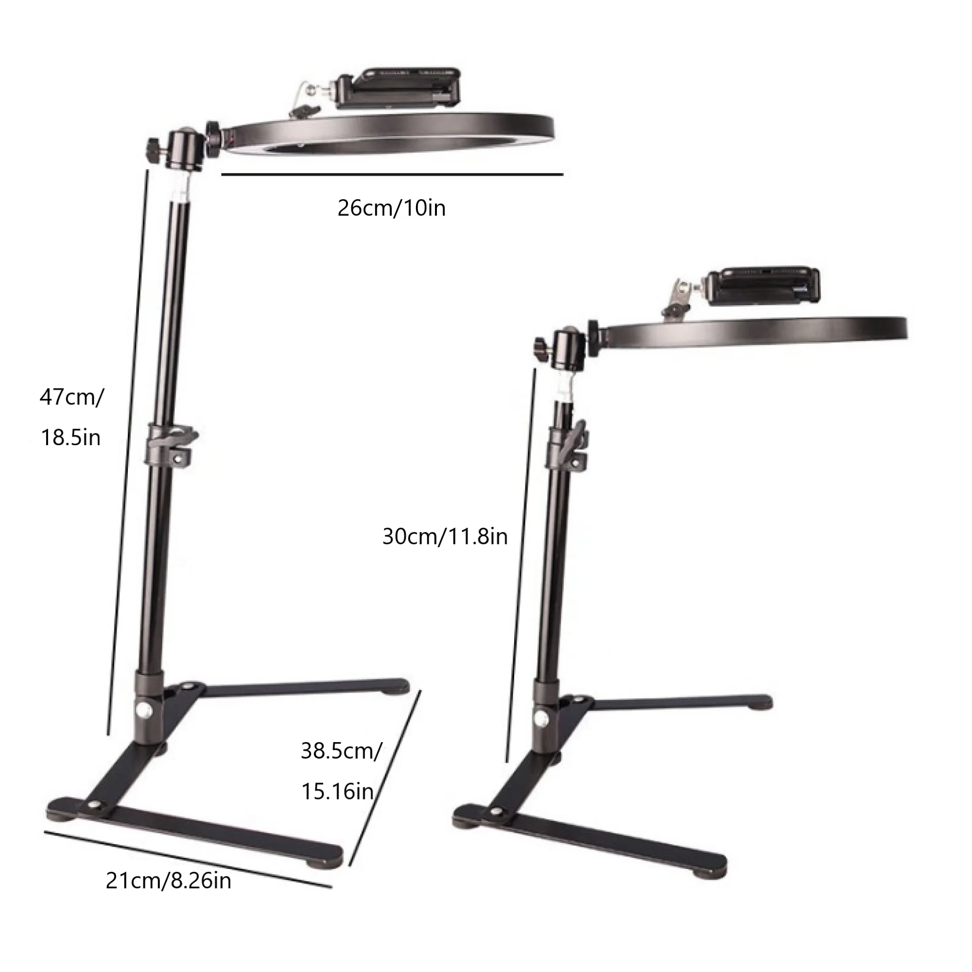 Selfie Fill Light Selfie Light Shooting Light Fill Light Photo Studio Light Live Stream Ring Light Live broadcast overshoot bracket full set