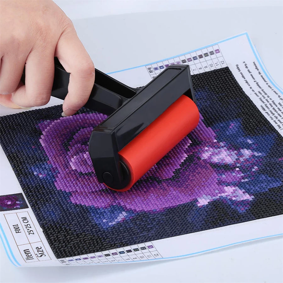 5D Diy Diamond Painting Cross Stitch Drawing Correction Mold Diamond Painting Tool Accessories Corrector Adjuster Plastic Roller diamond painting accessories diamond painting tool set