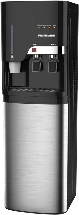 

Frigidaire EFWC900 Water Cooler/Dispenser with Cup Storage -2 Temperature Settings - Bottom Loading -