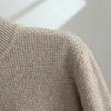 Autumn Winter New 100% Cashmere Sweater Men's Half High Collar Knitted Pullover Thickened Warm Jacquard Bottom Shirt Men's Wear 6