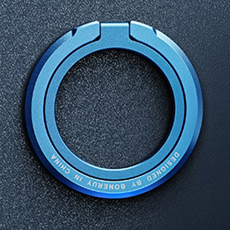 Magnetic Removable Cell Phone Ring Holder & Kickstand