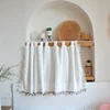 Rustic Style Half Curtains Small Curtains Coffee Short Curtains Balcony Window Partition Curtains Half Door Curtains 1
