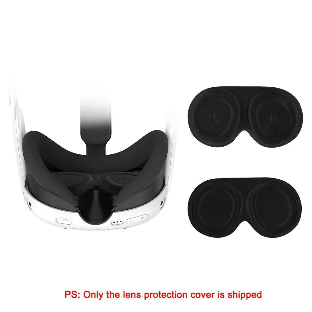 

For Meta Quest 3 Vr Lens Protector Cover Dustproof Anti-Scratch Vr Lens Cap Replacement For Meta Oculus Quest 3 Vr Accessories