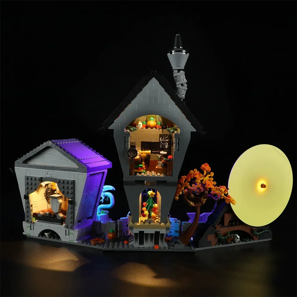 Led Lighting Kit For 21351 Tim Burton's The Nightmare Before Christmas Not Include Building Blocks (Only Lighting Set) 5
