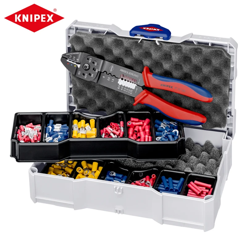 Knipex 97 90 26 Assortimenti A Crimpare Con Pinza A Crimpare