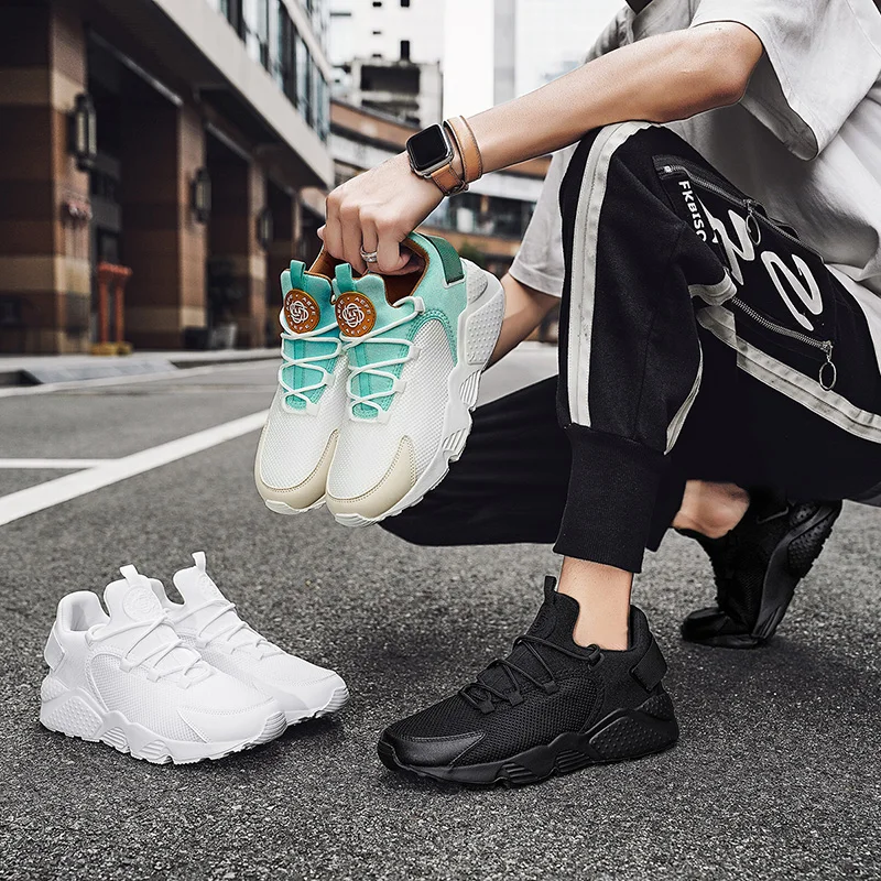 Chunky Sneaker Plus Size 45 46 47 48 Men Women Running Shoes Fashion Casual Mesh Breathable Height Increased Platform Gym Shoes