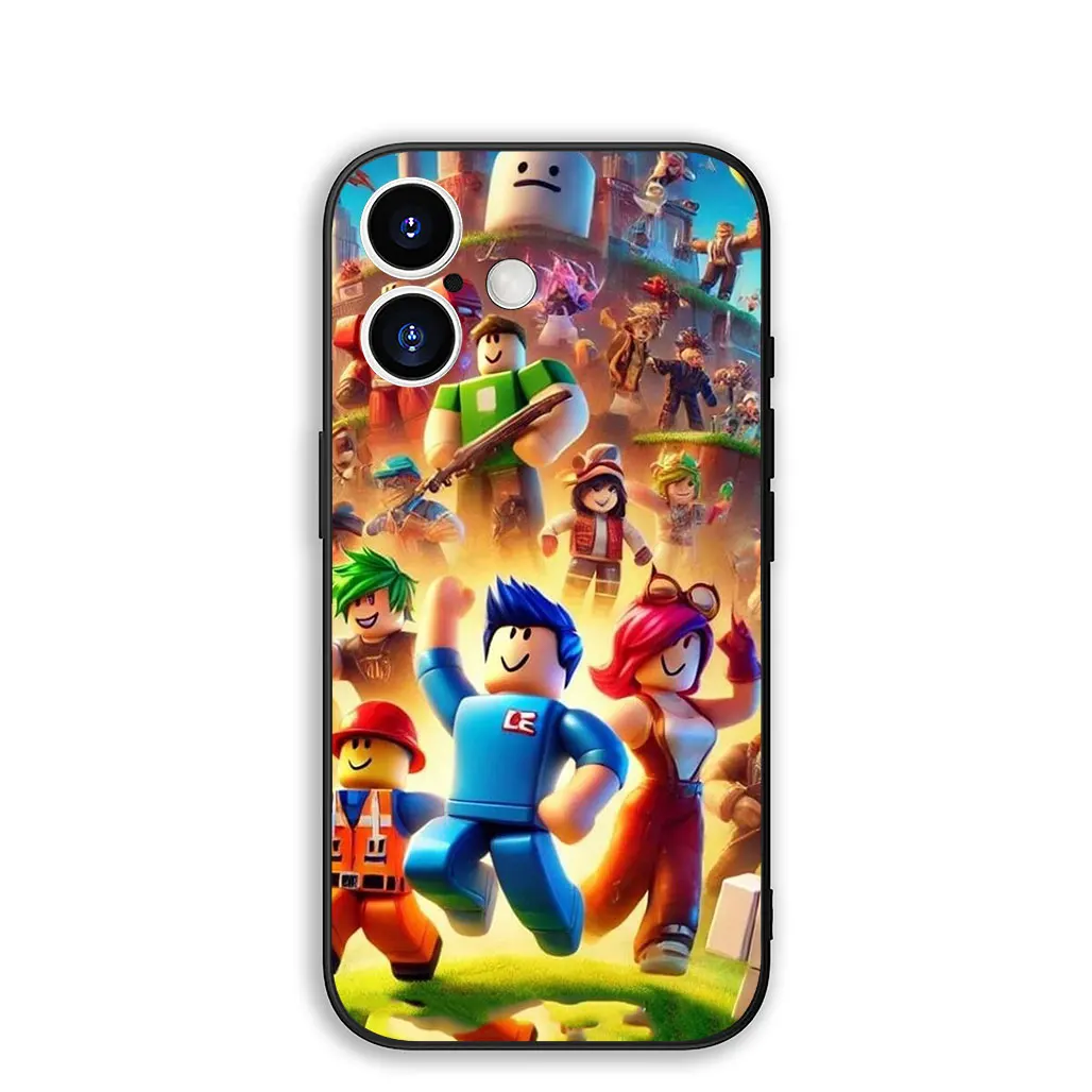 Cartoon R-Robloxs Wallpaper Phone Case Cover