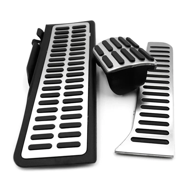 AT MT Car Foot Pedal for SEAT Leon Mk2 1P 2005~2012 2006 2007 2008 2009 Rubber Anti-skid Pedal Brake Cover Stainless Steel
