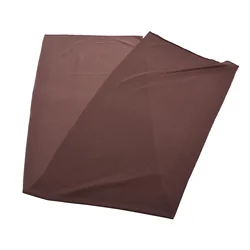 Large Speaker Grill Cloth Dustproof Protective Cover, 1.7m x 0.5m, Stereo Mesh Fabric (Brown)