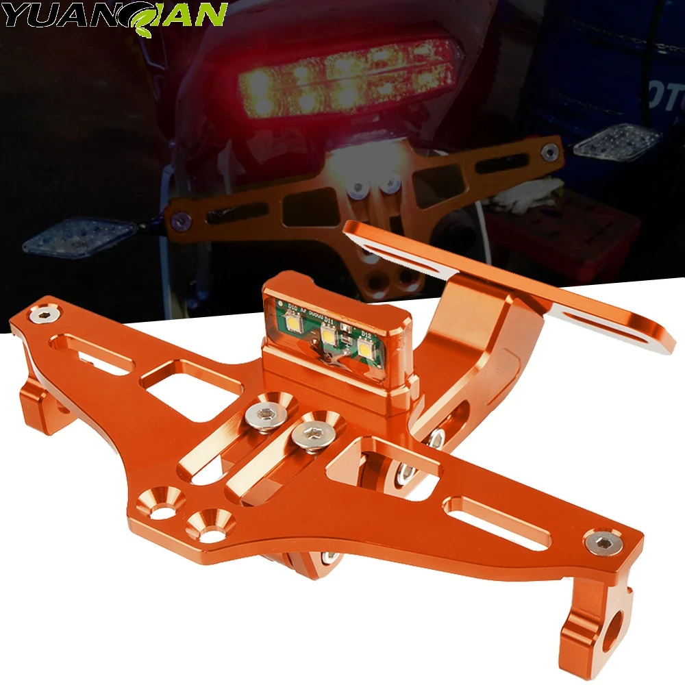 

Кронштейн для номерного знака мотоцикла с логотипом для 390 690 125 200 160 85 80 125 250 450 500 EXC EXCF EXC