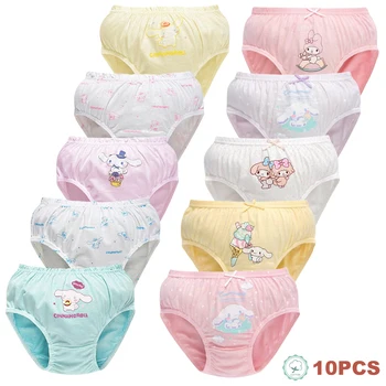 Girls Cartoon Cotton Briefs 1