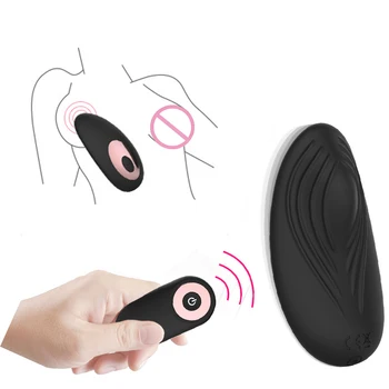 Mini Powerful Wearable Silicone Vibrator Sex Toys for Woman Wireless Vibrators Clitoris Stimulator Masturbator Dildo Erotic Toys 4