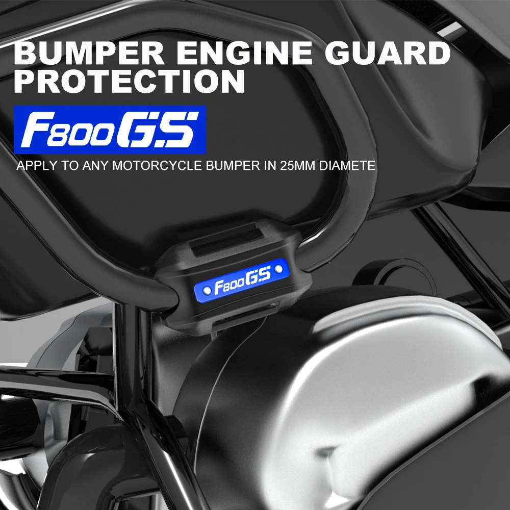 

Motorcycle F 800 GS Engine Crash bar Protection Bumper Decorative Guard Block FOR BMW F800GS 2008 2010-2016 2017 2018 2019 2020