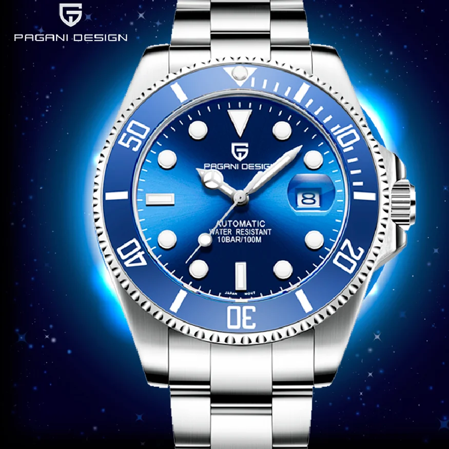 PAGANI DESIGN 2023 New Men's Automatic Watches Mechanical Wrist Watch