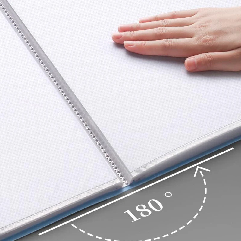 A4 Thickened Folder 100 Pages Information Book Storage Organizer