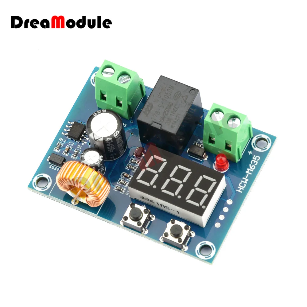 XH-M609 DC 12-36V LED Digital Battery Low Voltage Disconnect Module Over Charge Discharge Current Short Circuit Protection Board