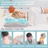 Memory Foam Pillow for Sleeping Slow Rebound Memory Foam Orthopedic Pillow for Neck Pain Soft Relax Cervical Neck Stretcher 3