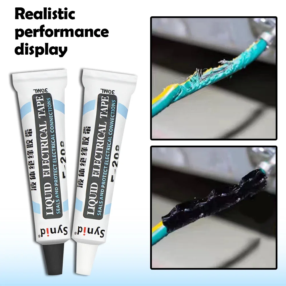 

2 вида, жидкая кожа, силикон, 1 унция, анти-УФ-паста, трубка, быстрая сушка, водонепроницаемая, термостойкая, 30 мл