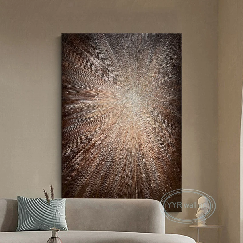 

Luxury Home Decor Hanging Picture Handmade Oil Painting Abstract Wall Art Canvas Unique Texture Mural Living Room Bedroom Porch