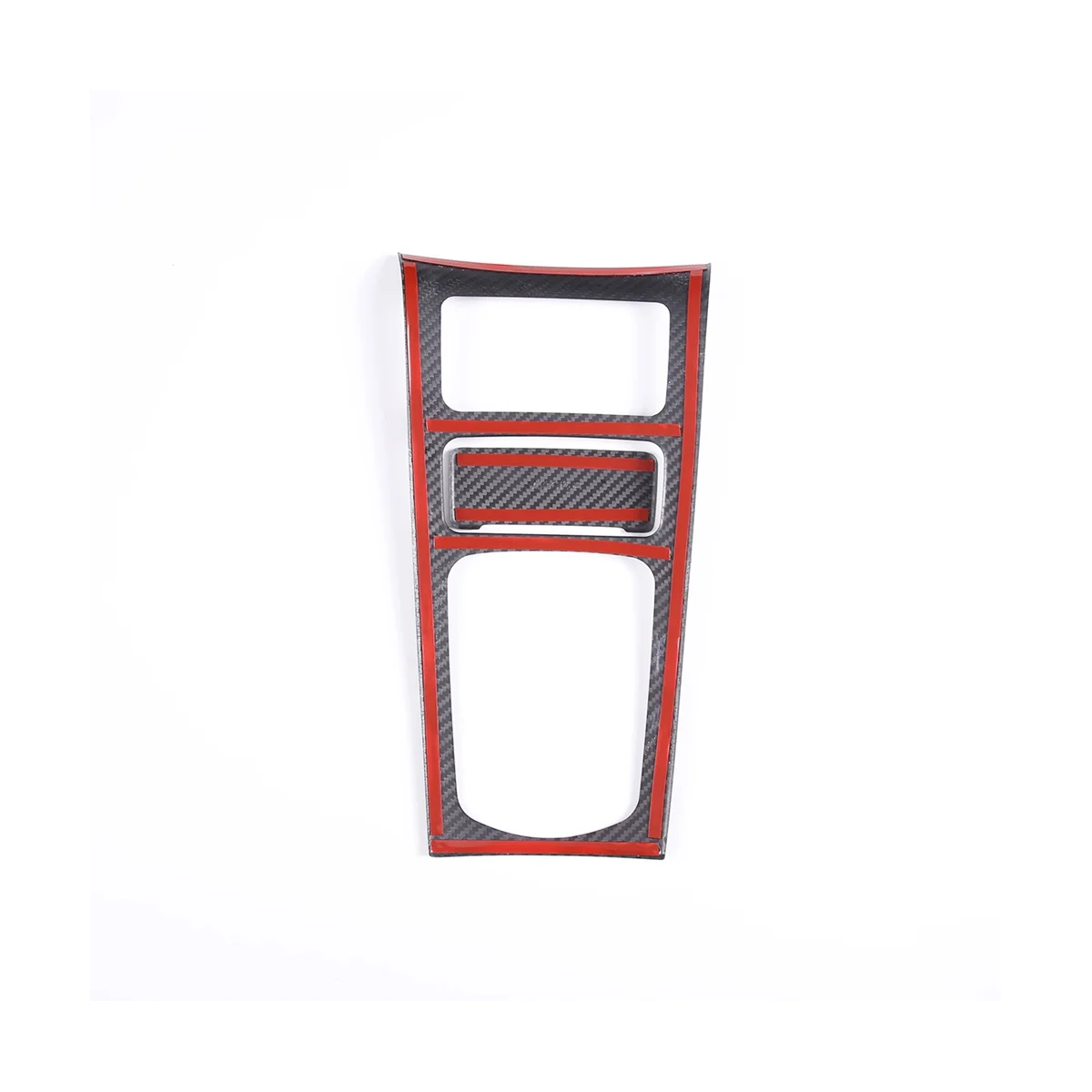 

For Porsche Cayenne 2011-2017 Carbon Fiber Car Center Control Gear Panel Frame Cover Trim Interior Accessories