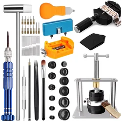 Comprehensive Watch Repair and Battery Replacement Tool Set - Perfect Gift for Watch Enthusiasts and Professionals (81Pcs)