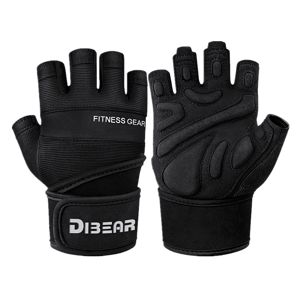 Unisex Half Finger Gym & Fitness Training Gloves