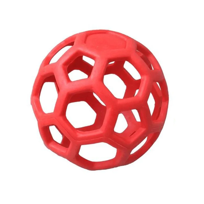 Dog Chew Toy TPR Plastic Puzzle Ball Dog Geometric Safety Toys