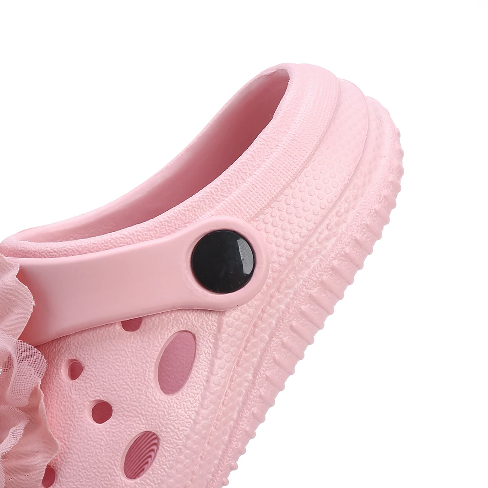 Sommer Neue Baby-Hausschuhe Rutschfeste Weiche Sohle Komfortable Modische Süße Kinder-Lochschuhe Jungen Mädchen Kinder Outdoor-Sandalen – Detail 11