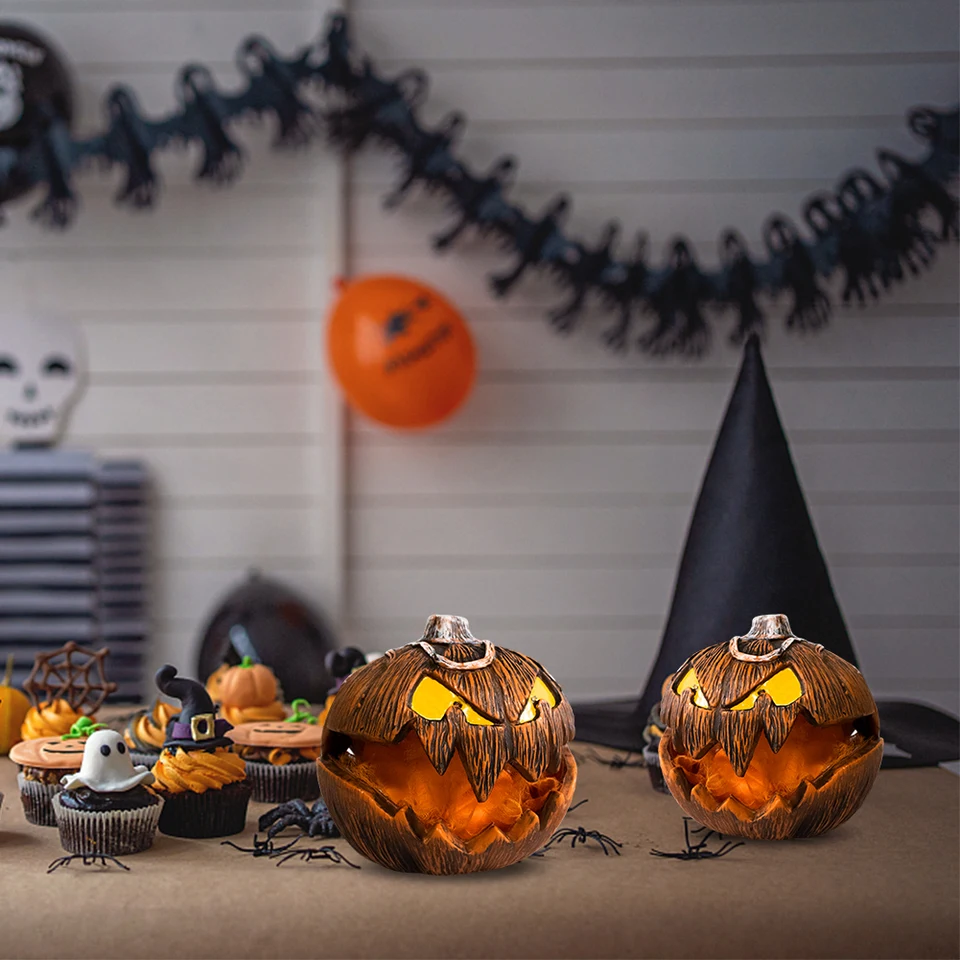 Moldura Halloween Abóbora Cazhes - Decoração Temática Para Fotos 10x15 Cm