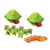 Tic Tac Tongue Competitive party board game Frog Tongue Mask desktop Game Set for parent-child interaction birthday gift for kid 5