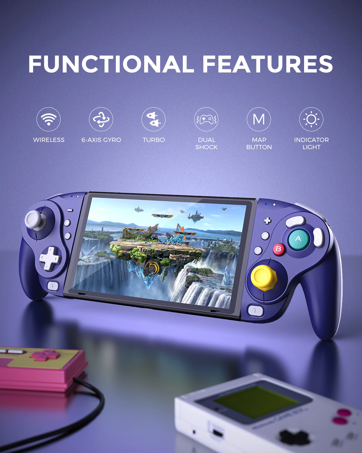 NYXI Wizard ワイヤレス ジョイパッド Switch2/Switch OLED