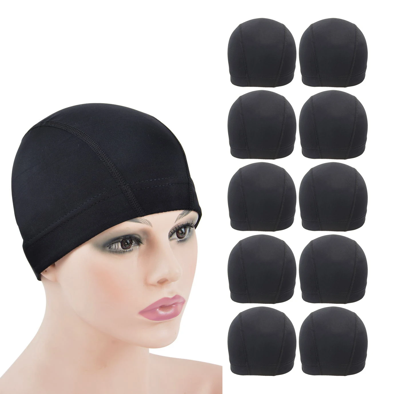 Buy Stretchable Japanese Wig Mesh/Wig Cap/Swim Cap/Dome Cap For