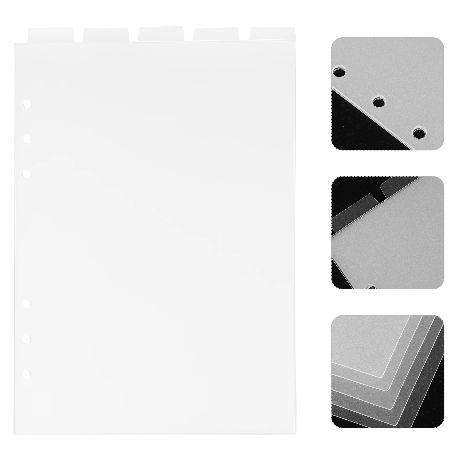 

Notebook Tab Page Notebook Divider PVC Tab Dividers Binder Tab Page Notebook Detachable Divider Page Notebook Tab Divider