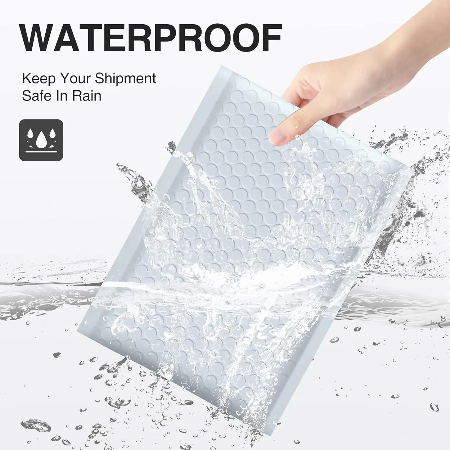 Waterproof Bubble Mailer Envelope Shipping Packages Mailing Envelopes Bubble Mailers Pad Self Seal Packing Bags 11cm 15cm 23cm